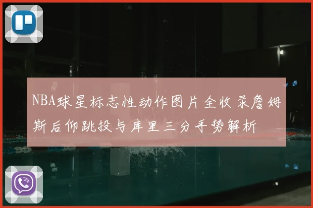 NBA球星标志性动作图片全收录詹姆斯后仰跳投与库里三分手势解析