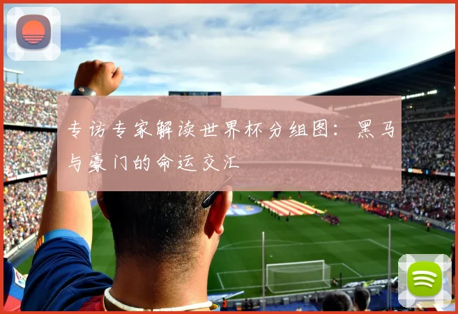 专访专家解读世界杯分组图:黑马与豪门的命运交汇