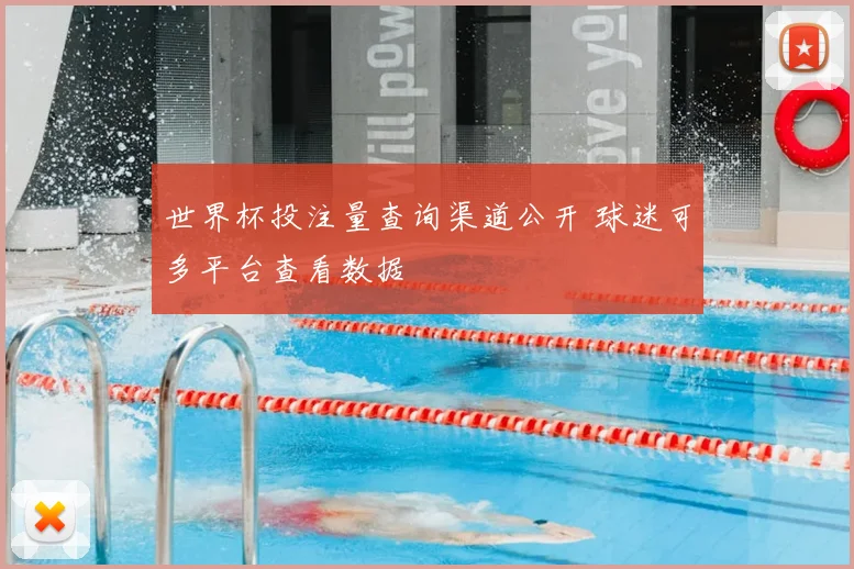 世界杯投注量查询渠道公开 球迷可多平台查看数据