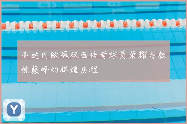 齐达内欧冠双面传奇球员荣耀与教练巅峰的辉煌历程
