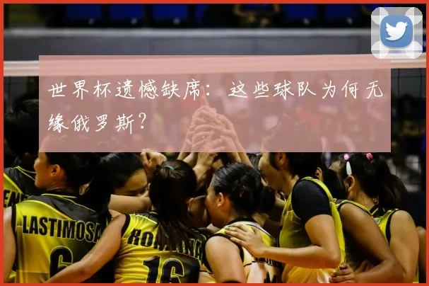世界杯遗憾缺席：这些球队为何无缘俄罗斯？